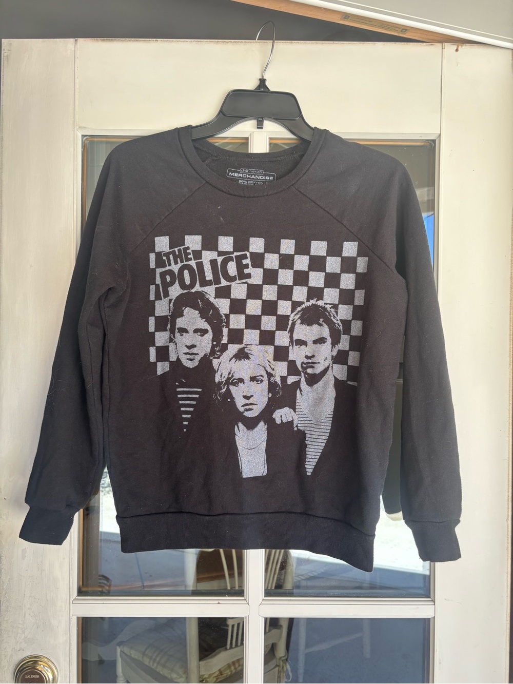 The police sweatshirt